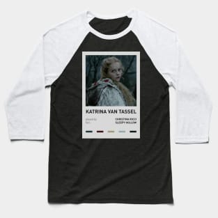 Katrina Van Tassel Aesthetic Alternative Poster Baseball T-Shirt